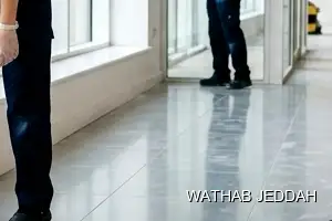 Wathab Jeddah team performing Post-Construction Cleaning in South Prince Fawaz, Jeddah