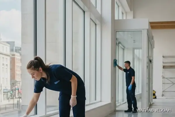 Post-Construction Cleaning in Al Amwaj, Jeddah - Wathab Jeddah Cleaning Services