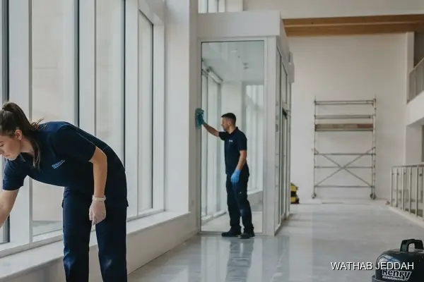 Post-Construction Cleaning in Al Aziziyah, Jeddah - Wathab Jeddah Cleaning Services