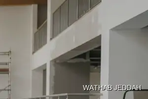 Wathab Jeddah team performing Post-Construction Cleaning in Al Faisaliyah, Jeddah