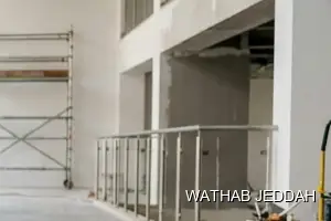 Wathab Jeddah team performing Post-Construction Cleaning in Al Khalij, Jeddah