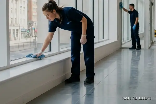 Post-Construction Cleaning in Al Muntazahat, Jeddah - Wathab Jeddah Cleaning Services