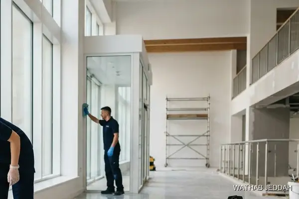 Post-Construction Cleaning in Al Salhiyah, Jeddah - Wathab Jeddah Cleaning Services