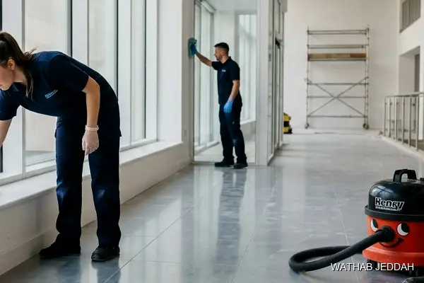 Post-Construction Cleaning in Bariman, Jeddah - Wathab Jeddah Cleaning Services