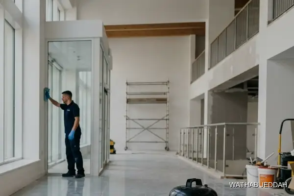 Post-Construction Cleaning in Mushrifah, Jeddah - Wathab Jeddah Cleaning Services