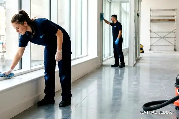 Post-Construction Cleaning in Petromin - Wathab Jeddah Cleaning