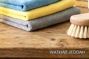 Wathab Jeddah team performing Post-Move Cleaning in Umm Al Salam, Jeddah