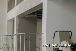 Wathab Jeddah team performing Post-Renovation Cleaning in Al Balad, Jeddah