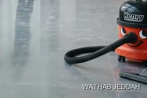 Wathab Jeddah team performing Post-Renovation Cleaning in Al Safa, Jeddah