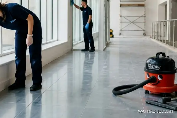 Post-Renovation Cleaning in Al Salhiyah, Jeddah - Wathab Jeddah Cleaning Services
