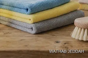 Wathab Jeddah team performing Pre-Move Cleaning in Al Fardous, Jeddah