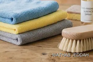 Wathab Jeddah team performing Rest House Cleaning in Al Sahifah, Jeddah