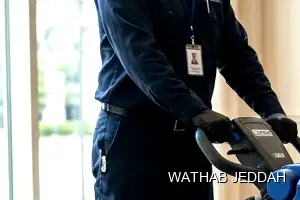 Wathab Jeddah team performing Moquette Cleaning in Al Lulu, Jeddah