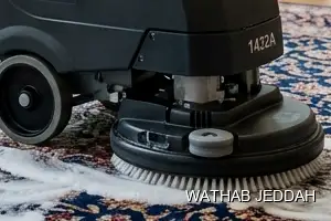 Moquette Cleaning results after completion in Al Riyadh, Jeddah