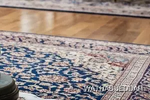 فريق وثاب جدة أثناء تنظيف موكيت في حي الواحة بجدة