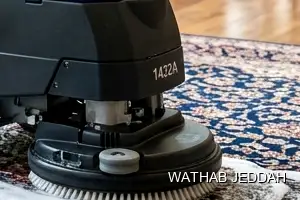 Moquette Cleaning results after completion in Umm Al Salam, Jeddah