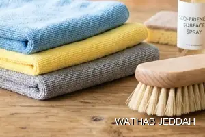 Wathab Jeddah team performing School & Nursery Cleaning in Al Nazlah Al Sharqiyah, Jeddah