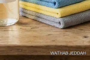 Wathab Jeddah team performing Steam Cleaning in Al Balad, Jeddah