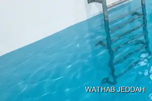 Wathab Jeddah team performing Water Tank Cleaning in Al Faisaliyah, Jeddah