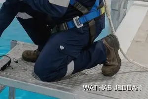 Wathab Jeddah team performing Water Tank Cleaning in Al Shiraa, Jeddah