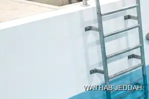 Wathab Jeddah team performing Water Tank Cleaning in Petromin, Jeddah