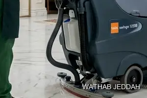 Wathab Jeddah team performing Villa Cleaning in Al Fadilah, Jeddah