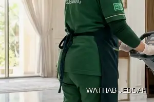 Wathab Jeddah team performing Villa Cleaning in Al Khalidiyah, Jeddah
